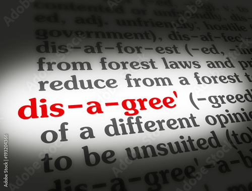 Dictionary Disagree