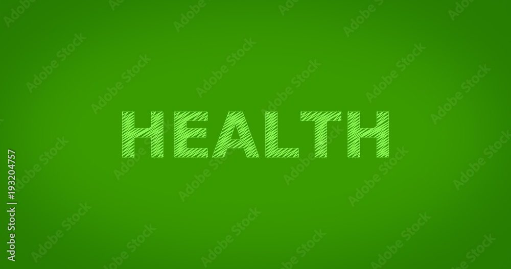 HEALTH - Scribble text on green background
HEALTH - Scribble text on green background
