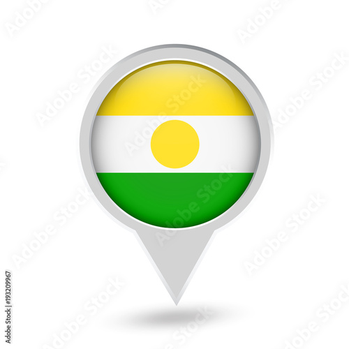 Niger Flag Round Pin Icon Free Download Niger Flag Round Pin Icon - GFXLoad