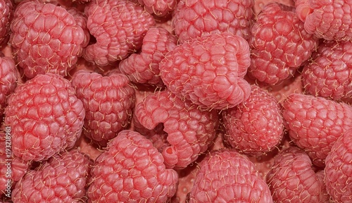 Red-fruited raspberries. Raspberries background. Close-up