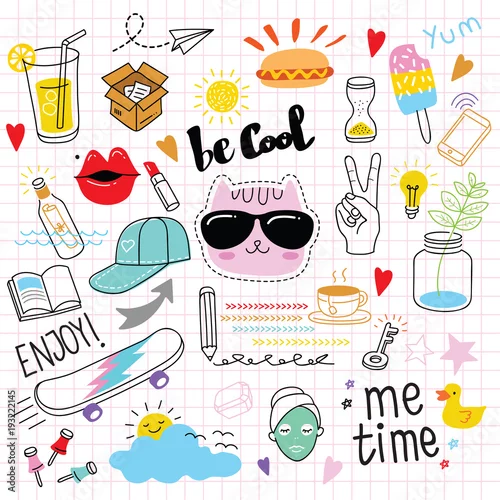 Tapety Ładny rysunek odręczny