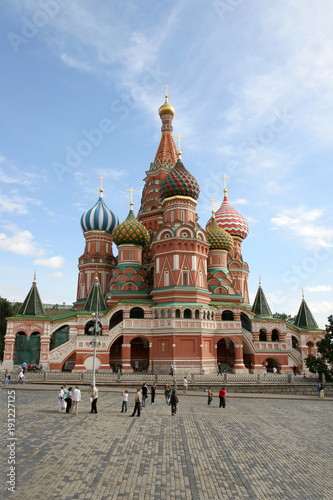 St. Basil's Cathedral in Moscow, Russia