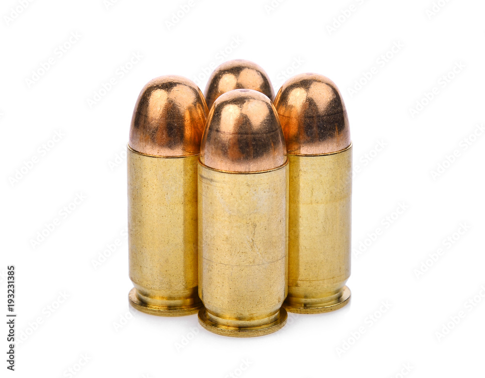 cartridges of .45 ACP pistols ammo, full metal jacket .45 bullet cartridges of .45 ACP pistols ammo, full metal jacket .45 bullet