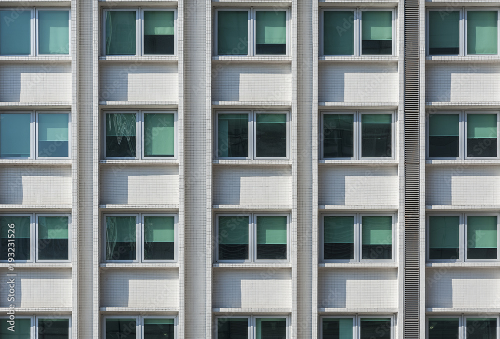 Exterior of modern building
