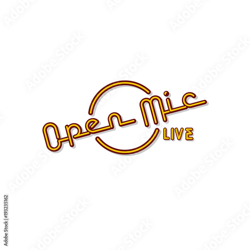 stand up comedy neon sign lamp
