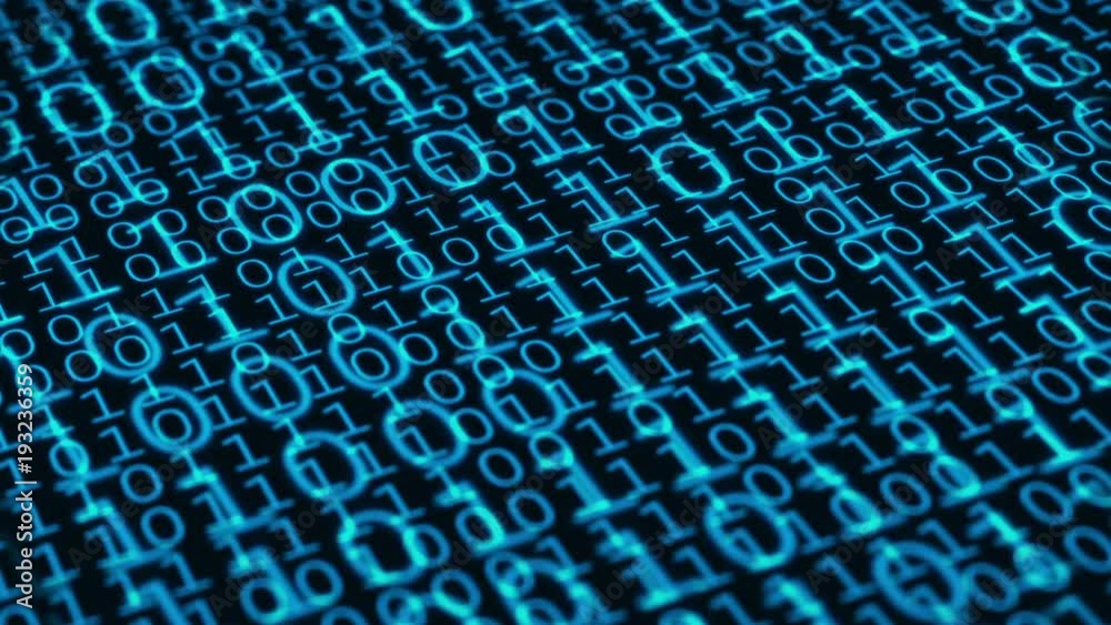 Binary Code 029 - Blue - 30 fps Binary Code 029 - Blue - 30 fps