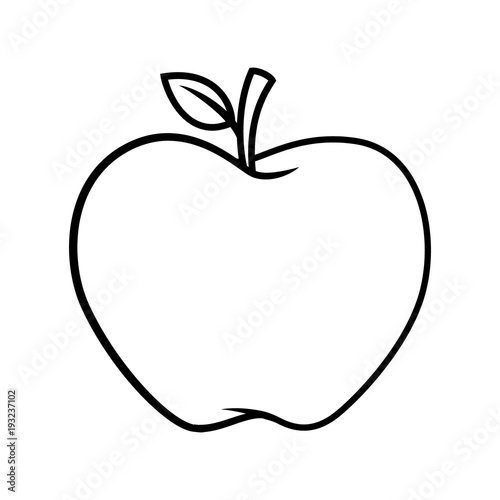 Apple fruit vector