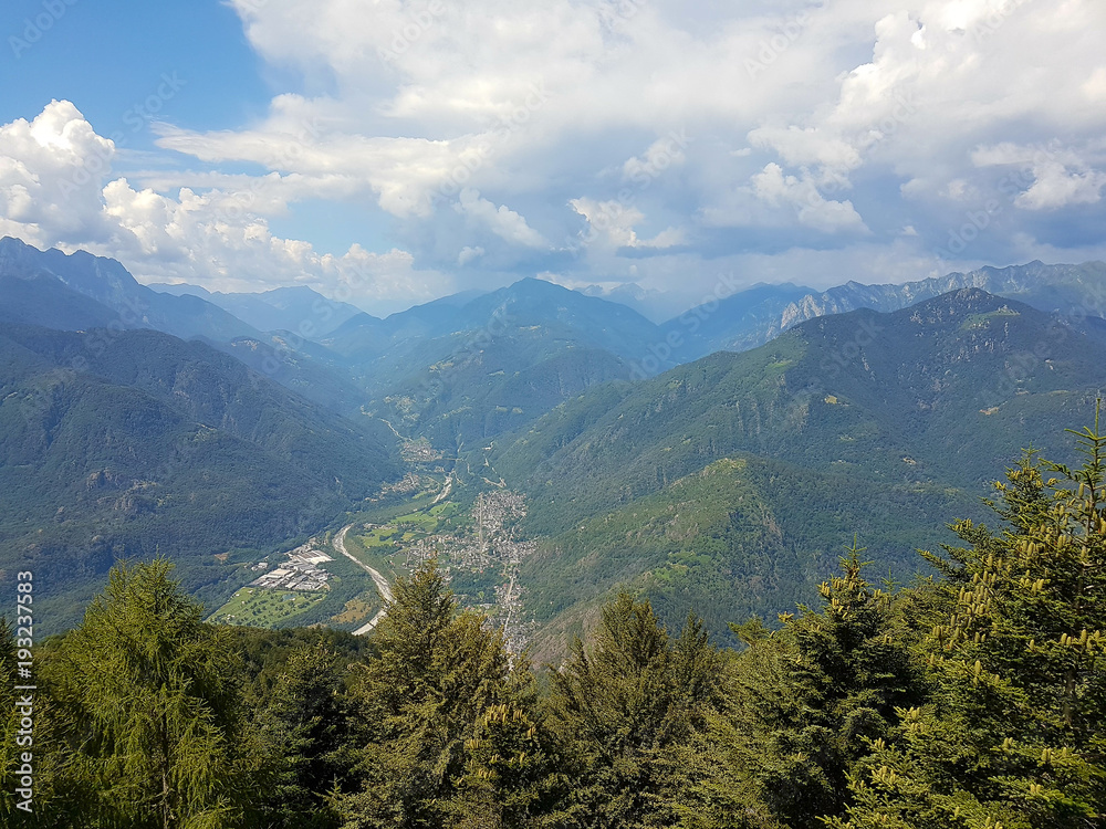 Obraz premium Swiss, Locarno view