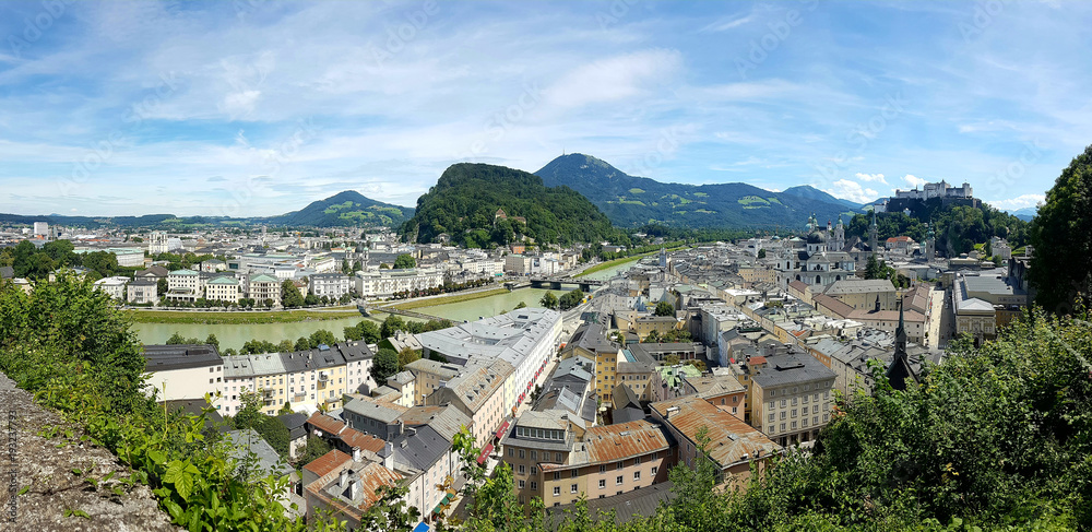 Austria, Saltzburg, cityview
