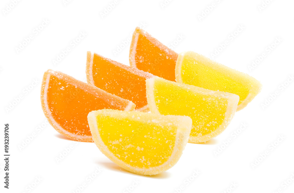 Fruit jelly isolated Fruit jelly isolated