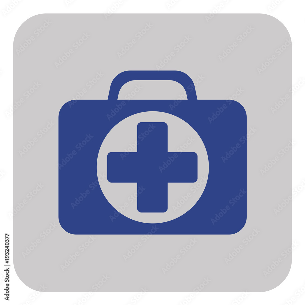 First Aid Kit Symbol and Medical Services Icon First Aid Kit Symbol and Medical Services Icon