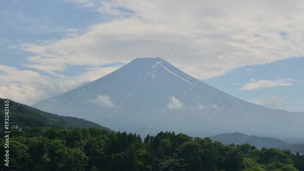 Clouds Changing Their Shapes around Mt. Fuji in Summer (time lapse) Clouds Changing Their Shapes around Mt. Fuji in Summer (time lapse)