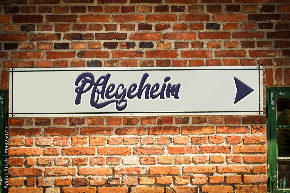 Schild 318 - Pflegeheim Schild 318 - Pflegeheim