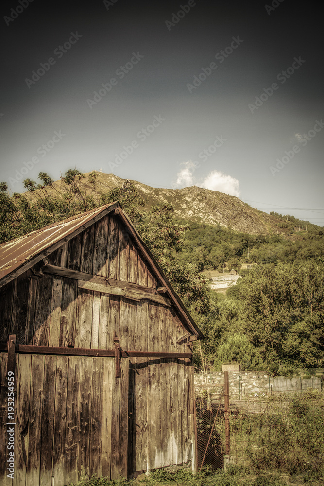 Spanish Pyrenees Village