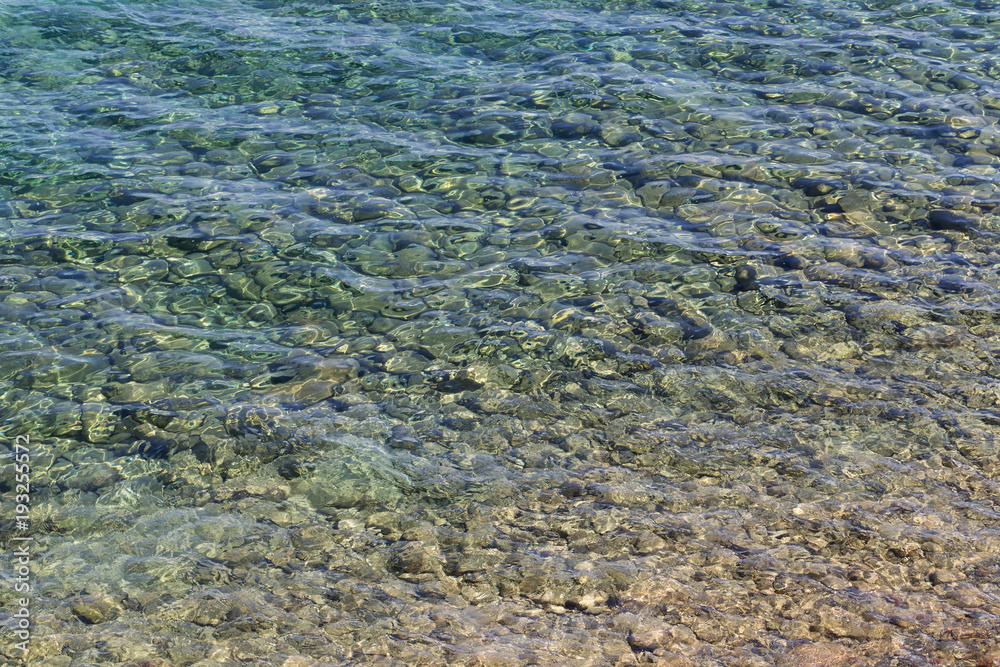 Shallow Sea Surface as Nature Background