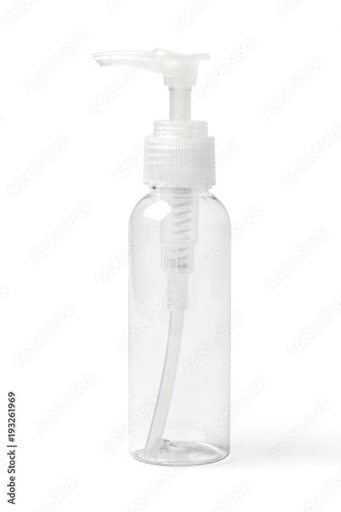 Empty Transparent Plastic Bottle for Cosmetic Products Empty Transparent Plastic Bottle for Cosmetic Products