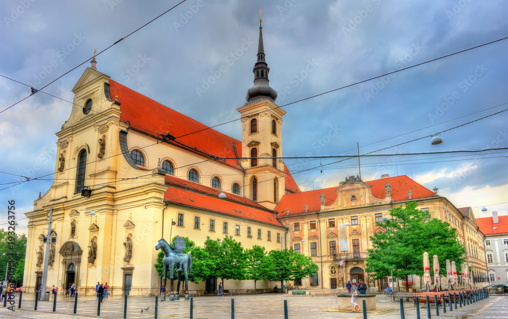 Church of St. Thomas in Brno, Czech Republic