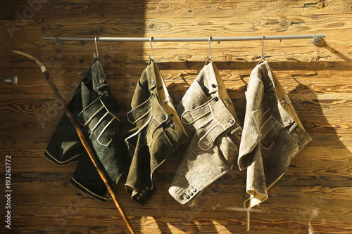 Foto Traditional German or Austrian leather pants