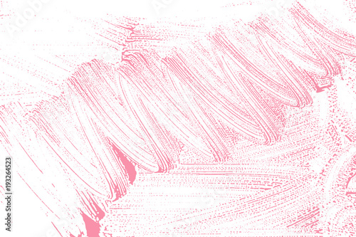 Natural soap texture. Alluring bright pink foam trace background. Artistic divine soap suds. Cleanliness, cleanness, purity concept. Vector illustration.