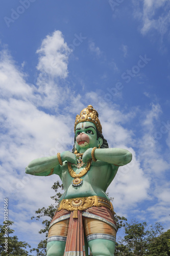 Statue of Lord Hanuman at Batu Caves, in Kuala Lumpur, Malaysia