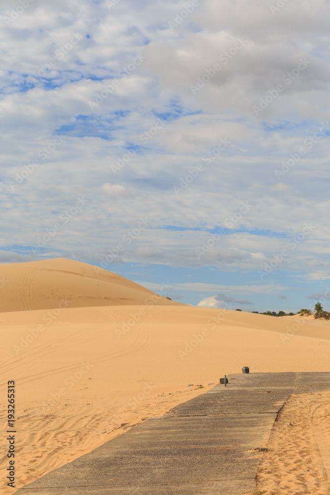 Sand dune at Vietnam