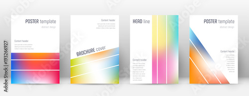 Flyer layout. Geometric exotic template for Brochure, Annual Report, Magazine, Poster, Corporate Presentation, Portfolio, Flyer. Alive bright cover page.