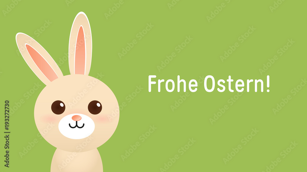 Gruß mit Häschen Gruß mit Häschen