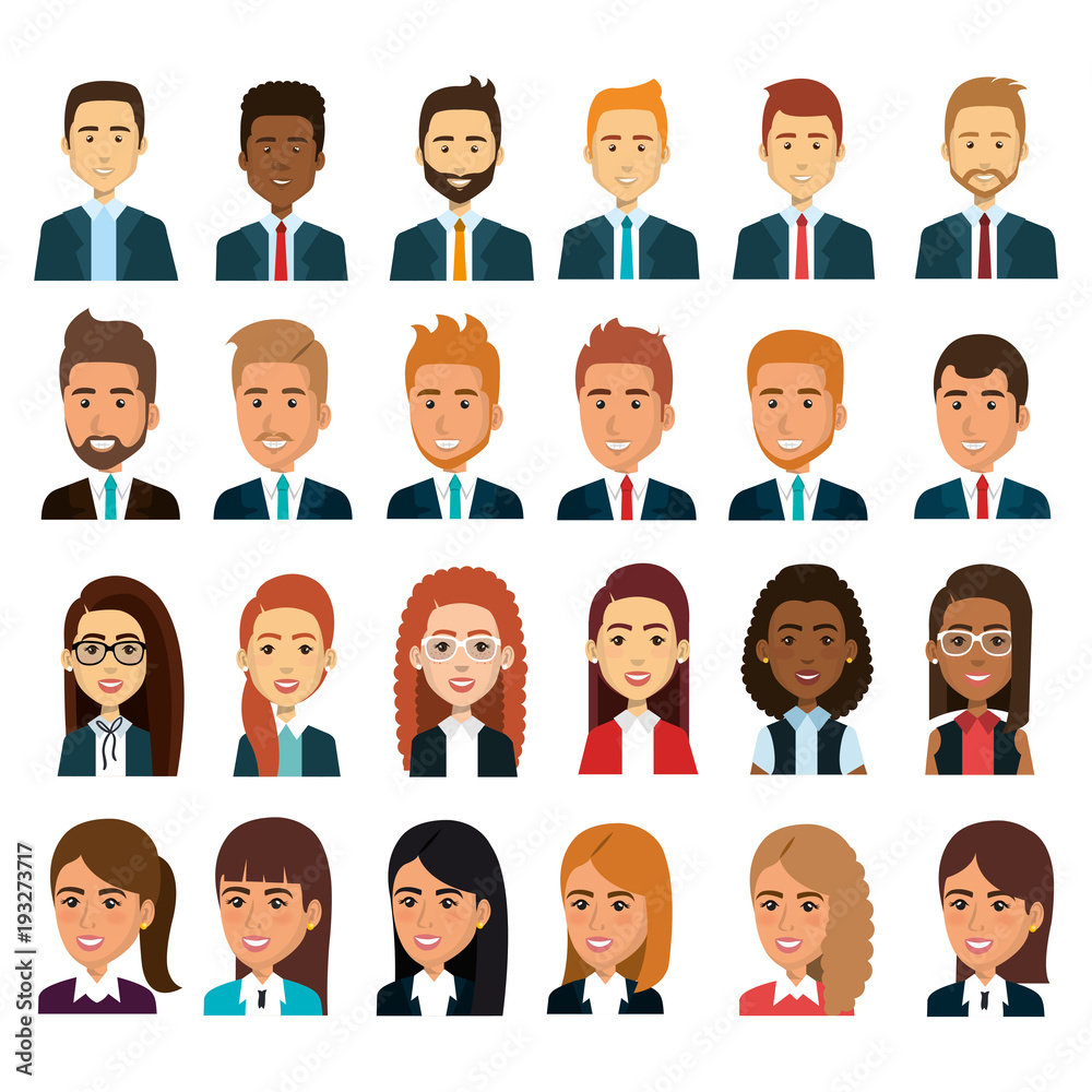 group of businespeople teamwork vector illustration design group of businespeople teamwork vector illustration design