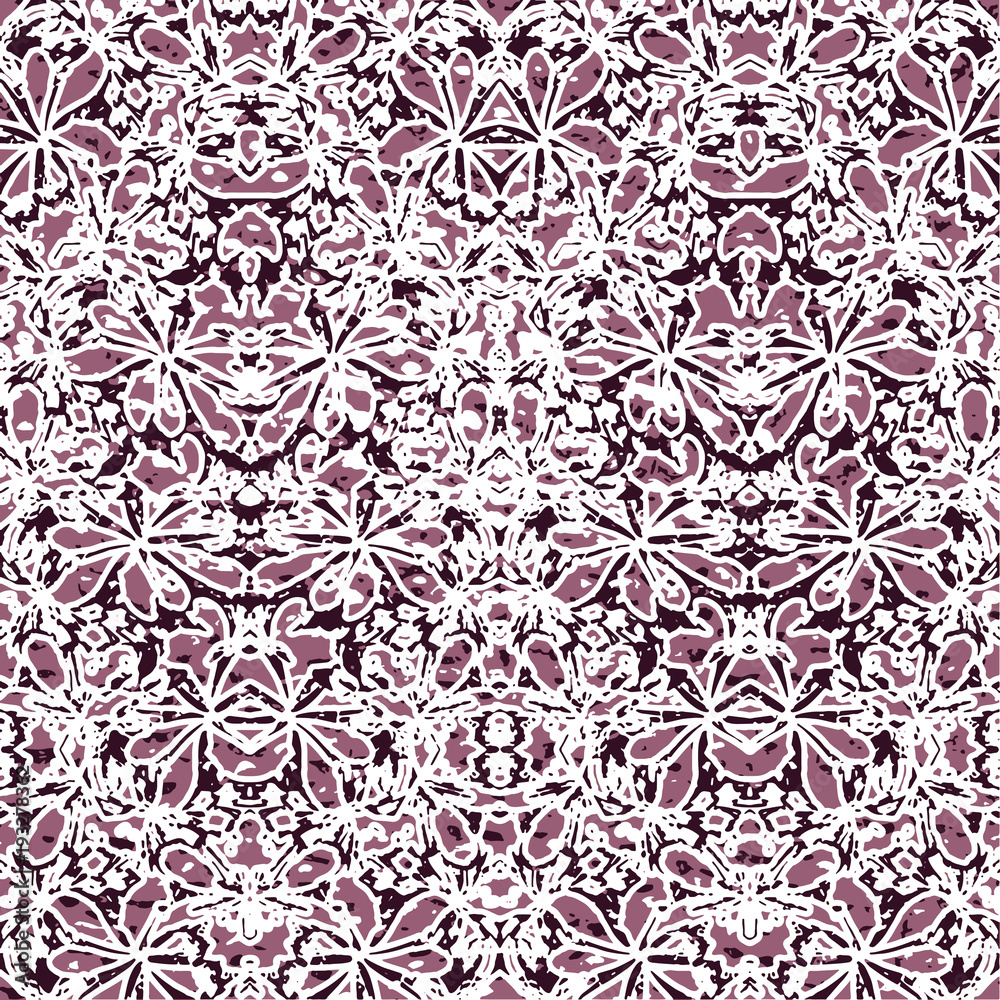 Fototapeta premium Bold Leaves Photo Seamless Pattern Design
