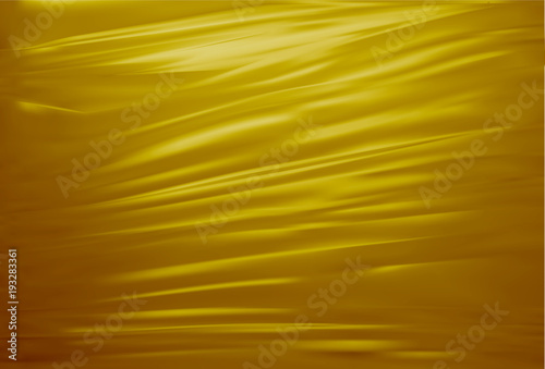 Gold plastic wrapper