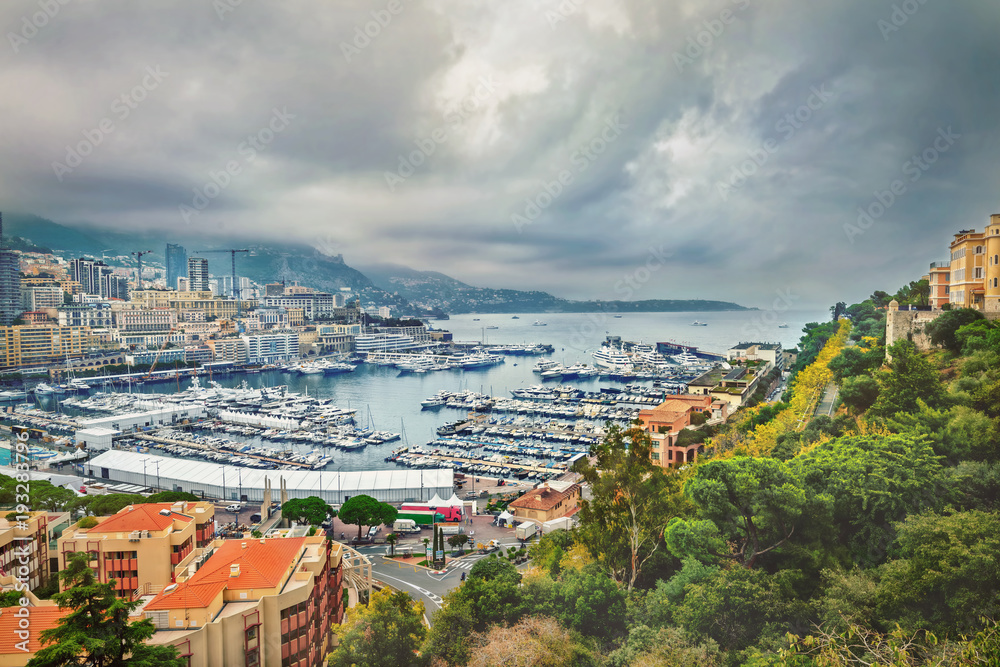 Monaco harbour, Monte Carlo