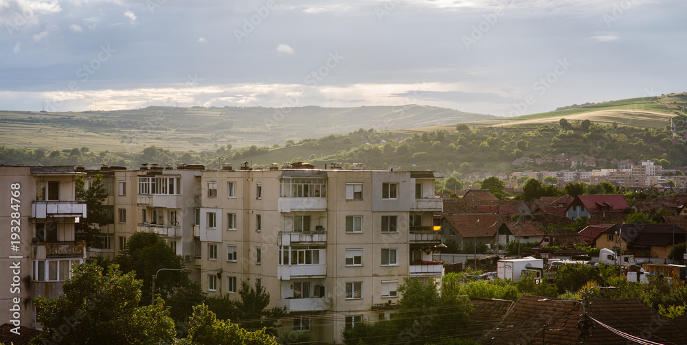 Small city in Transilvania