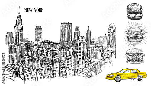 New York sketch