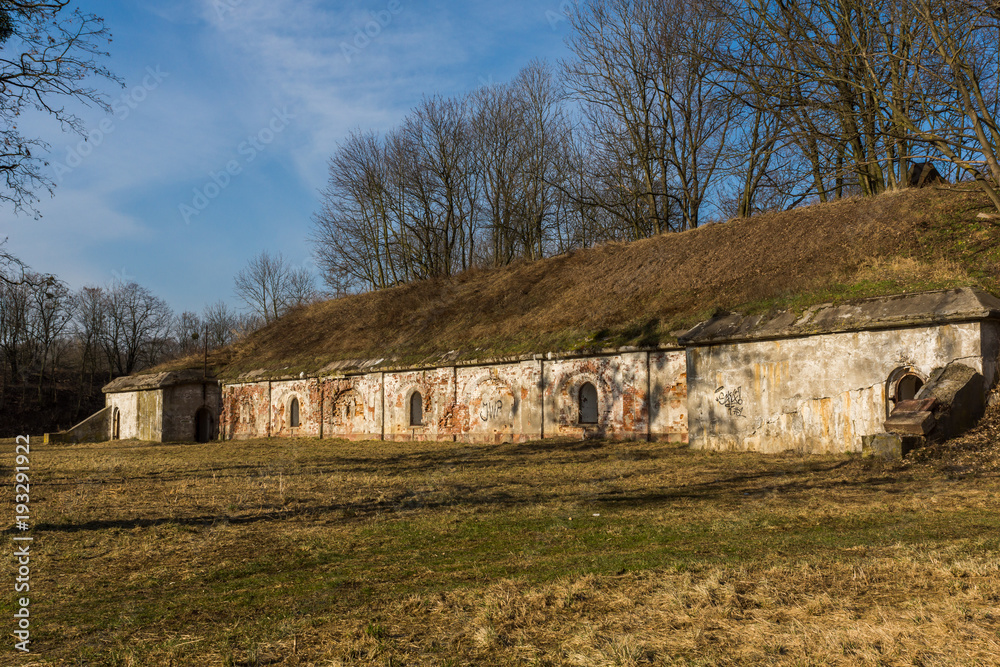 Fortress Modlin (gunpowder works) in Nowy Dwor Mazowiecki, Poland