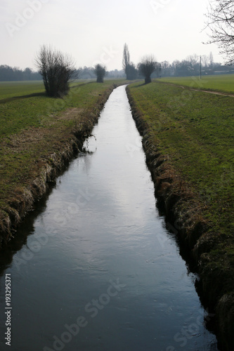 Begradigte Erft bei Weilerswist photo