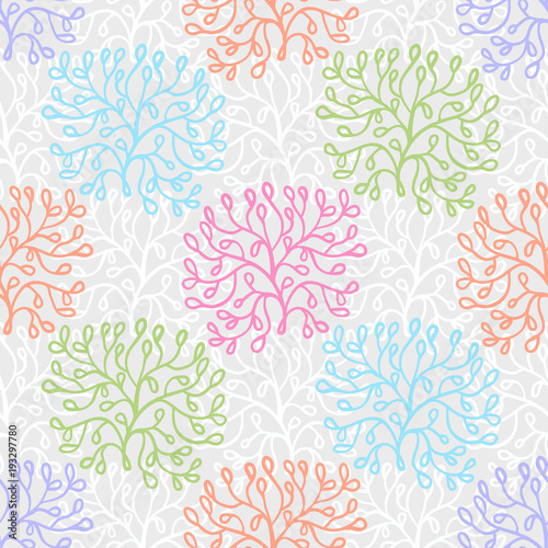 Abstract branches. Vector illustration