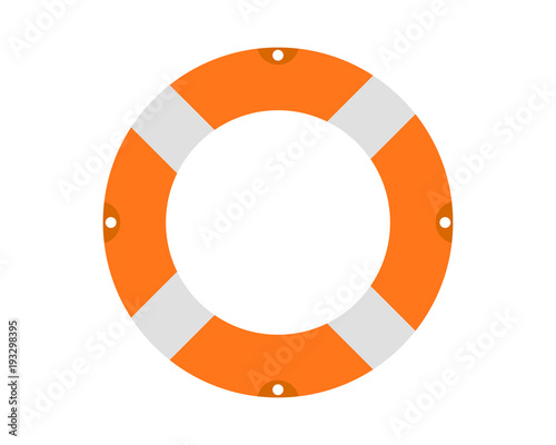 Lifebuoy vector illustration