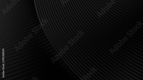 abstract Illustration. luxurious black line background 