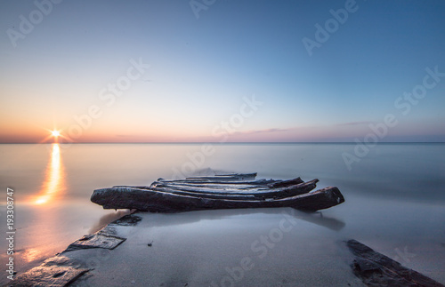 altes schiffswrack photo