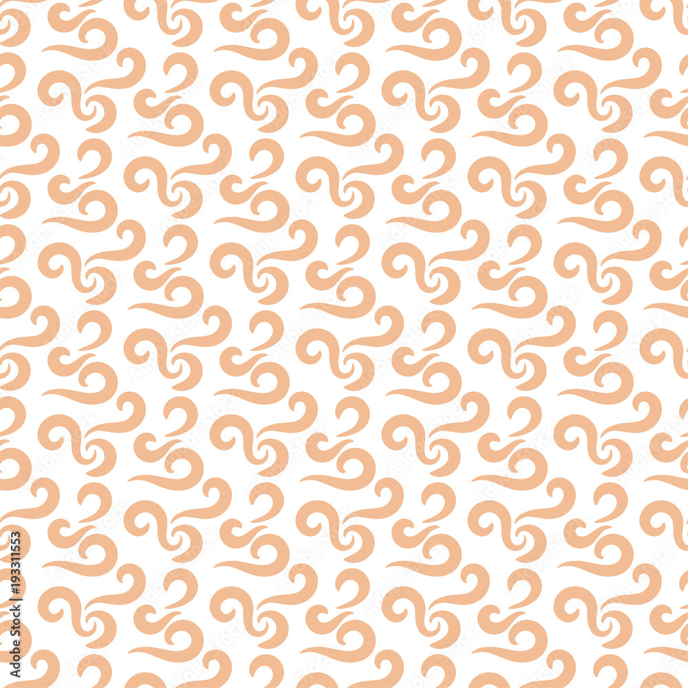 Abstract seamless pattern for textile, fabrics or wallpapers