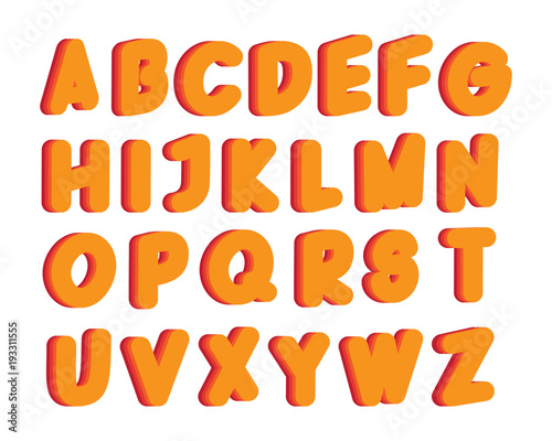 colorful alphabet illustration