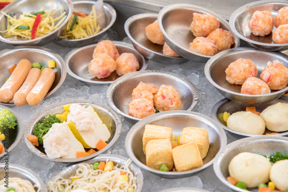 yumcha, dim sum in bamboo steamer, chinese cuisine yumcha, dim sum in bamboo steamer, chinese cuisine