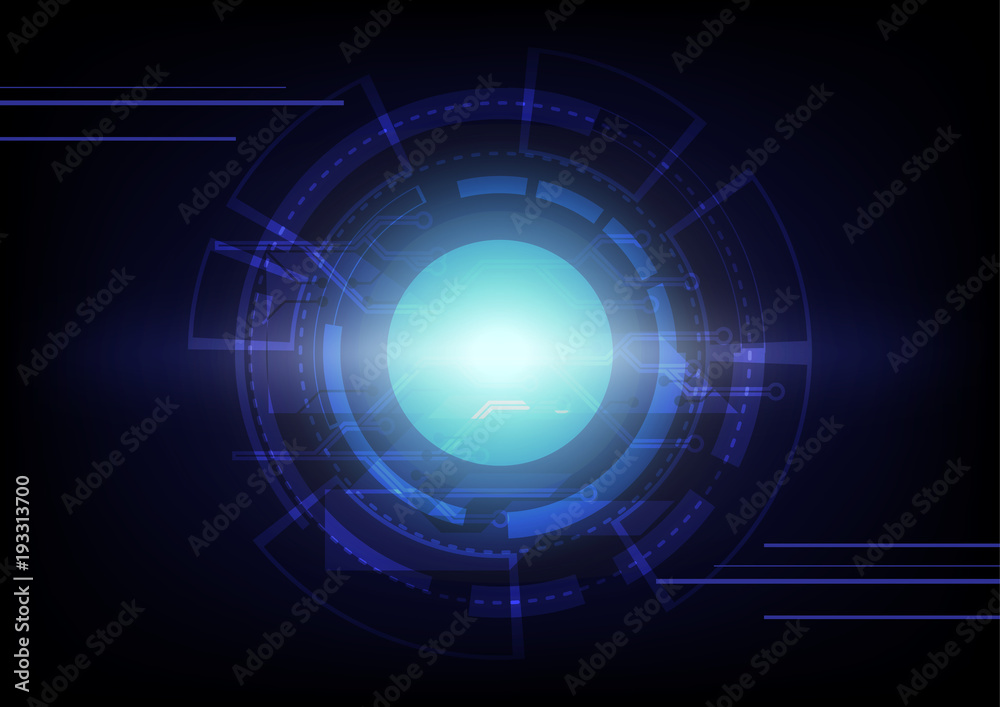 Abstract technology background. Concept idea. Vector illustration EPS10.