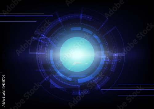 Abstract technology background. Concept idea. Vector illustration EPS10.