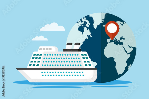 Mediterranean cruise ship