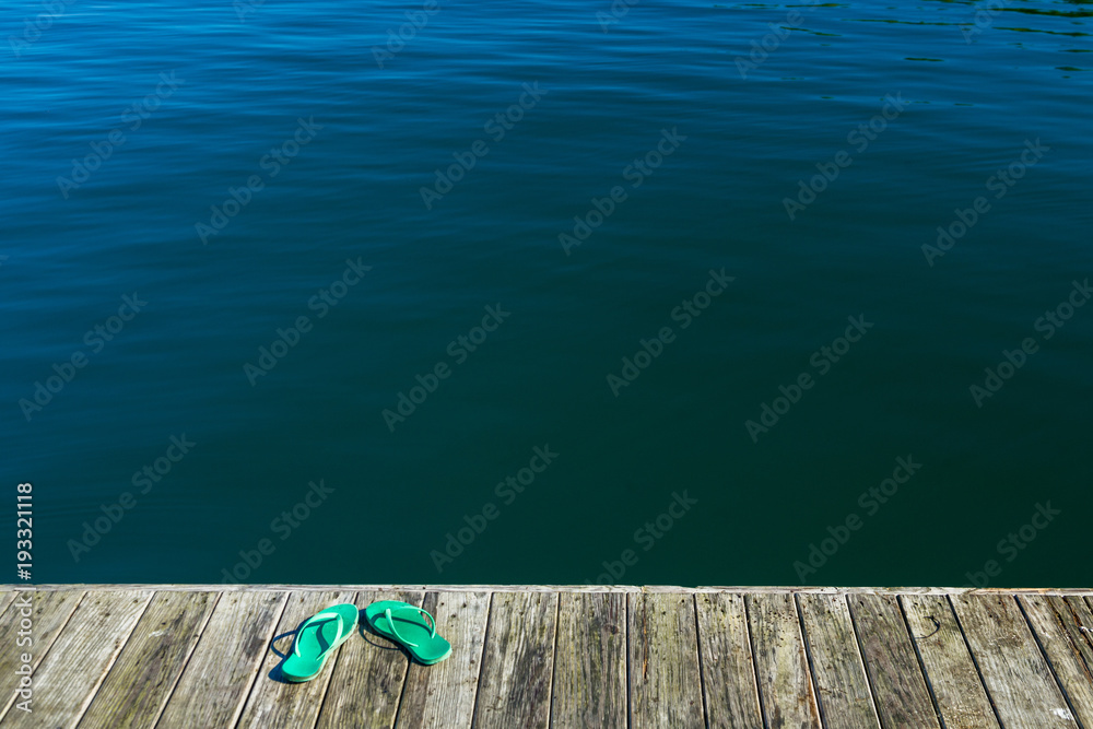 Flip Flips On The Dock Flip Flips On The Dock