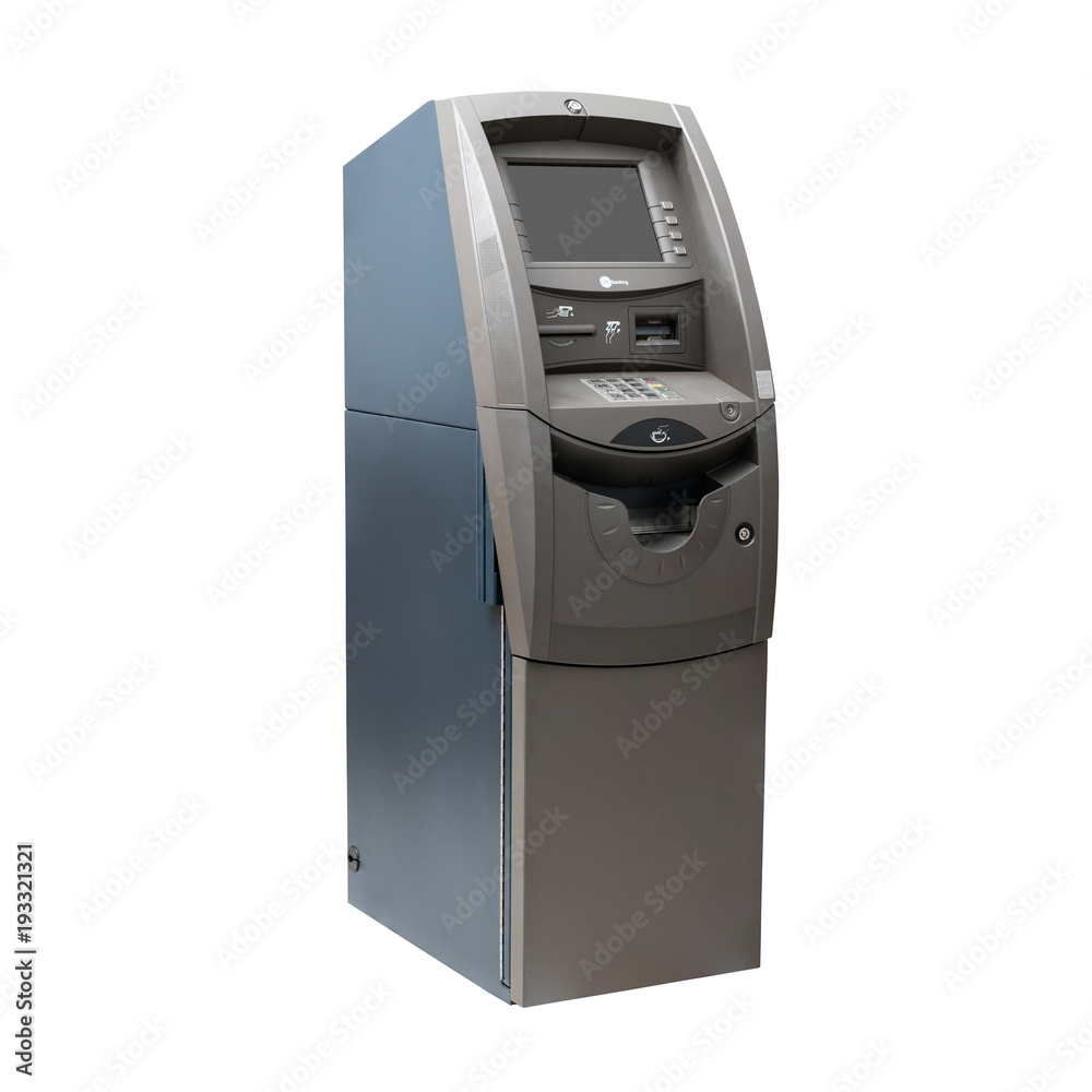 ATM cash machine isolated ATM cash machine isolated