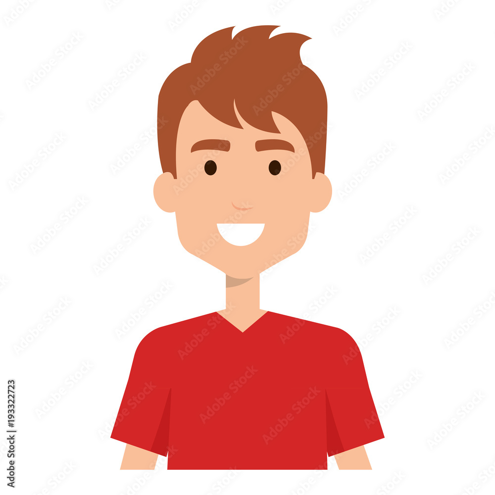 young and casual man avatar character vector illustration design young and casual man avatar character vector illustration design