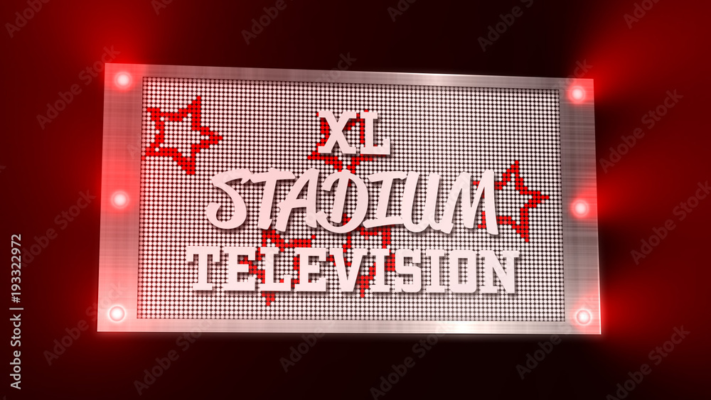 Blinking LED Title Stock Template | Adobe Stock