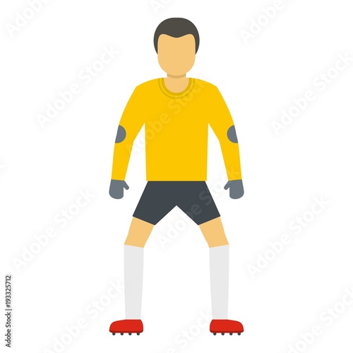 Soccer icon. Flat illustration of soccer vector icon for web © anatolir